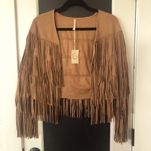 Small fringe jacket